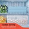 Emporio Kitchen Round Ice Cube Tray Set Pack of 1, BPA-Free, 104 Ice Balls per Tray, Lid & Tongs, Blue EMPICES102.6 - alternate 4