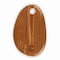Picnic Time Family Of Brands NCAA Cornell Big Red Pebble Acacia Charcuterie Board 18 x 15 Wood Serving PlatterNatural Acacia 832-15-512-683-0 - alternate 1