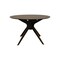 Homeroots 47" Walnut Solid Wood Pedestal Base Round Top Dining Table 716294 - alternate 1