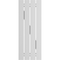 Ekena Millwork True Fit PVC, Four Board Spaced Board-n-Batten Shutters w/Z-Bar, Unfinished , 23W x 44H, PR TFP102SB23X044UN - alternate 4