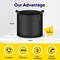 Ipower 1 Gallon Grow Bags Heavy Duty 300G Thickened Nonwoven Fabric Plant Pots, Black, 5PK GLGROWBAG1X5BLK - alternate 3