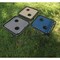Outdoor Expressions Charcoal 18'' Square Steel Folding Side Table ZD-T1022-DGY0601 - alternate 3
