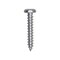 Auveco Slotted Pan Head Tapping Screw 8 x 1in Zinc, 100PK 1457 - alternate 1