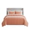 Lavish Home 3PC Velvet King Quilt Bedding Set 108x92 Inch King Bedspread and Matching Pillow Shams, Pink 66-004-VP-K - alternate 3