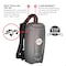 Tomahawk Power Electric Backpack Vacuum 6 qt Lightweight Commercial High-Performance Cleaning Solution TVAC6PLUS - alternate 3