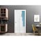 Sartodoors Sliding Closet Bi-fold Doors, Planum 0010 Primed, Sturdy Tracks Moldings Trims Hardware Set, Wood S PLANUM0010BF-PRI-64 x 84 (2* 32x84) - alternate 4