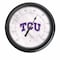 Holland Bar Stool Co Texas Christian University Indoor/Outdoor LED Thermometer ODThrm14BK-08TexChr - alternate 1