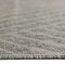 Homeroots 8' Runner Gray Geometric Stain Resistant Indoor Outdoor Runner Rug 531636 - alternate 2