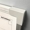 Flipside 24 x 36 Aluminum Framed Calendar Magnetic White Dry Erase Board 17303 - alternate 4