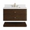 James Martin Vanities Allamari 36" Single Vanity, Sable w/ 3 CM White Zeus Silestone Top D640-V36-SBL-WWZ - alternate 5