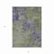 Homeroots 3' X 5' Olive Green And Dark Purple Abstract Washable Indoor Outdoor Area Rug 609361 - alternate 2