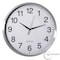 Clockswise 16-in Round Quartz Wall Clock Non-Ticking Battery Operated with Silent Sweep Movement,  QI004745.WT.16 - alternate 3