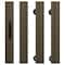 Ritescreen Sliding Screen Door, Left Hand, Bronze, PetScreen Mesh, 30.5625 in W x 76.3125 in H KD.144EXT-B16-MSPT-H76 0.3125 - W30 0.5625-LH - alternate 2