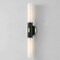 Hudson Valley Lighting Crewe 2 Light Wall Sconce 5 In. Polished Nickel 3626-PN/BBR - alternate 2