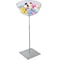 Azar Displays Pedestal Bowl Display Floor Stand with Single 16in Diameter Bowl on Square Metal Base 700976 - alternate 3