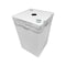 Alp Waste & Recycling Lids, Landfill White, Corrugated Cardboard, 28 W/Dia, 10 PK ALP-C-42G-10PK-L-Landfill - alternate 2