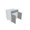 Cambridge Radiance 30in W x 24in D x 34.50in H Ready to Assemble Slab Sink Base Kitchen Cabinet in Matte Grey SA-SB30-MG-KIT - alternate 3