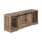 Homeroots 59in Brown Cabinet Enclosed Storage TV Stand 490375 - alternate 3