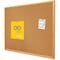 Quartet Cork Board, 1" Face Frame, 3'x2', Oak Frame QRT303 - alternate 3