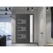 Vdomdoors Front Exterior Prehung Metal-Plastic Door, Manux 8933 Antracite Grey, Side Sidelite Transom, Office MANUX8933EXD-ANT-W30+14xH80-RH - alternate 2