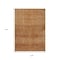 Homeroots 9' X 12' Copper And Ivory Geometric Washable Indoor Outdoor Area Rug 630499 - alternate 3