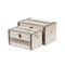 Homeroots Set of Two Brown Solid Wood Box With Lid, 2PK 489354 - alternate 4