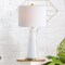 Jonathan Y Hartley 29" Ceramic Column LED Table Lamp, White JYL3046B - alternate 5