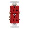Leviton Duplex Outlet, Red 20A 125V 5362-S2R - alternate 1