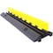 Edendirect Speed Bump, 1.7 in H, 9 in L, 39 in W, 2 (30x30mm) Channel, Rubber, Black ED-W465121321 - alternate 3