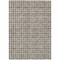 Homeroots 10' X 14' Brown Taupe And Ivory Geometric Washable Indoor Outdoor Area Rug 583275 - alternate 3