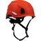 Pip Hard Hat Cover, Red, Polycarbonate 280-HP1491SHV-15 - alternate 3