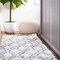 Jonathan Y Soller Diamond Trellis Shag Beige/Dark Gray 2 ft. x 8 ft. Runner Rug SHG103A-28 - alternate 1
