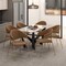Leisuremod Bella Collection Modern Dining Chair in Brown, 2PK BC21BR2 - alternate 4