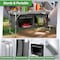 Wakeman Folding Camping Table w/ Storage Lightweight & Portable Aluminum Camp Table w/ Adjustable Height 75-CMP1179 - alternate 5