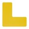 Brady ToughStripe Max Floor Marking Corner L-Shape 2 in W x 5 in H Yellow, 20PK 177039 - alternate 1