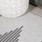 Jonathan Y Vinales Diamond Stripe Light Gray/Black 2 ft. x 8 ft. Indoor/Outdoor Runner Rug SMB204B-28 - alternate 4