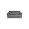 Homeroots 69in Gray And Silver Faux Leather Loveseat 329528 - alternate 2
