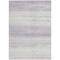 Homeroots 8' X 10' Lavender And Ivory Striped Washable Indoor Outdoor Area Rug 589695 - alternate 4