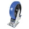 Vestil Elastic Rubber Swivel With Total Brake Caster 8 In. Diameter x 2 In. Width 770 lb Blue/Black CST-BB-8X2ER-SWTB - alternate 3