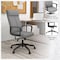 Leisuremod Aiaria Ergonomic High Back Office Chair - PU Leather/Polyester, Adjustable, Swivel, Comfortable AO50GRL - alternate 3