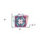 Homeroots 4" X 4" Vintage Turq Blush And Mauve Peel And Stick Removable Tiles 390913 - alternate 3