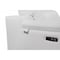 Homeroots 72in White And Silver Italian Leather Power Reclining Loveseat 477570 - alternate 3