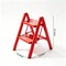 Wrightmaster 2-Step 1.6 ft. Carbon Steel Step Stool (7 ft. Reach) with Non-Marring Feet, 330 lbs. Load Capacity ZRO222-ZDT-red - alternate 3