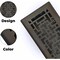 Sierra Grates 4 in. H X 12 in. W Powder Coat Steel, Metallic Bronze Floor Register ORI412-BRZ - alternate 2