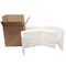 Zoro Select Insulated Box Liner, 15 in Liner Length, 15 in Liner Width, 15 in Liner Height, 54 Liners Per Case, White 1620 - alternate 7