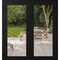 Vdomdoors Front Exterior Prehung Metal-Plastic Double Doors Clear Glass / MANUX 8666 Matte Black / Office Com MANUX8666DEXD-BLK-W72xH80-RH-I - alternate 1