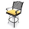 Jordan Mfg Yellow Polyester Seat Cushion 2 in. H X 17 in. W X 19 in. L 9670-6842A - alternate 4