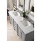 James Martin Vanities Brittany 72'' D Vanity, Urban Gray w/ Jasmine Pearl Silestone Top w/FreePower Wireless Charger 650-V72-UGR-FEJP - alternate 4