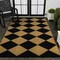 Jonathan Y Peater Classic Casual Commercial Natural Coir Natural/Black Geo 5 ft. x 8 ft. Area Rug NRF111A-5 - alternate 4