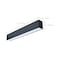 Nuvo Momentum 2ft LED Connectable Linear Strip Up and Down Selectable Black 65/1280 - alternate 4